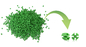 Ekologiczne wypełnienie gumowe trawnika / wypełnienie chłodzące dla sztucznej trawy