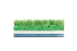 Odporność na warunki pogodowe Podkład z syntetycznej trawy Recyklowane gumowe granulki na boisko do piłki nożnej