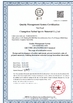 Chiny CHANGZHOU TAIHUI SPORTS MATERIAL CO.,LTD Certyfikaty