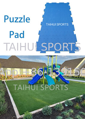 Miękkie podkładki bezpieczeństwa z 10-100 mm grubości i HIC & CFH zapewniające podkładki uderzeniowe do placu zabaw