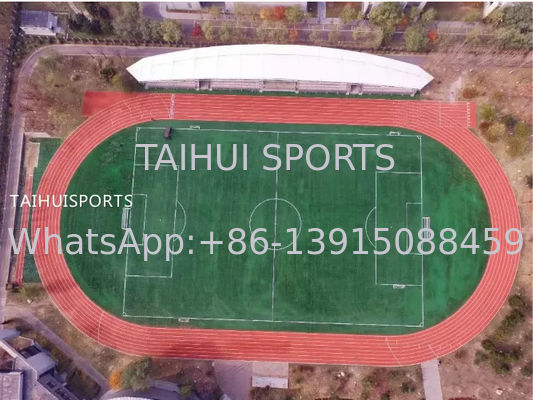 Standardowy FIFA 8mm 10mm 15mm Sztuczna trawa z doskonałą absorpcją wstrząsów dla boisk sportowych