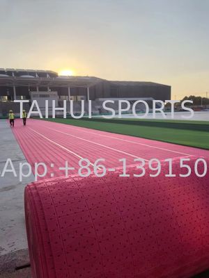 10mm 12mm XPE Foam Shockpad Underlay For Soccer Football Field Sztuczna trawnika