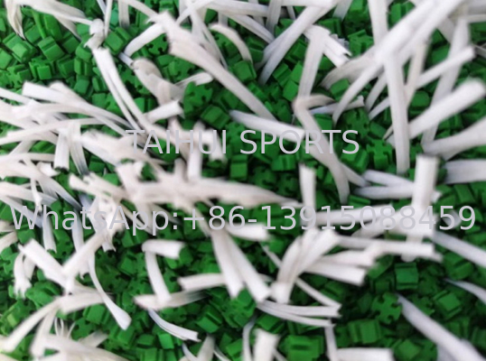 Granulki wypełniające FIFA Używane w systemie FIFA dla sztucznej trawy TPE Elastomer plastikowy termiczny o niskiej gęstości odporność na promieniowanie UV T12R