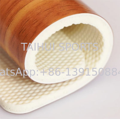 Super wytrzymała, antypoślizgowa, wodoodporna podłoga sportowa z PVC do kortów do koszykówki, siatkówki i badmintona