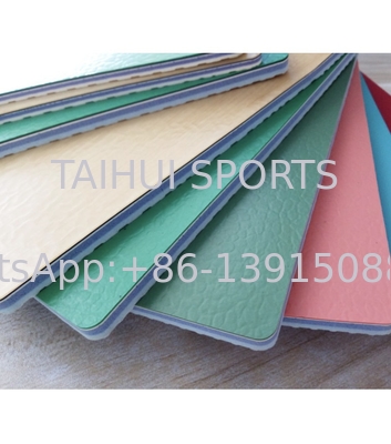 4.5mm 6mm 7mm 8mm grubość Podłogi PVC w pomieszczeniach dla boisk futbolowych Podłogi sportowe w pomieszczeniach