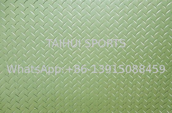 Nowy projekt PE Foam Material Shock Pad Underlay Blue Green Color Roll Package dla boiska piłkarskiego