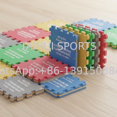 Matka bezpieczeństwa z PE Foam Interlocking o grubości 10-100 mm i HIC & CFH zapewniona do podkładek uderzeniowych na placu zabaw