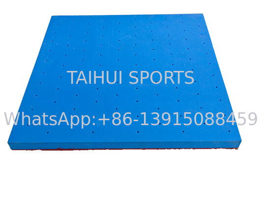 EPDM Sheet Shock Pad 20-100mm Grubość Wysoka przepuszczalność wody Wstrzykiwacz wchłaniania wstrząsów Gumowy podłogowy matownik do placówki zabaw