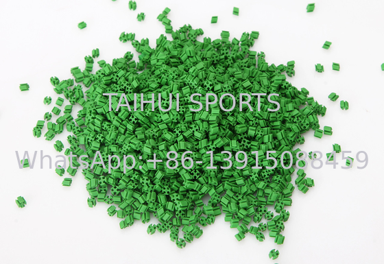 Natural Green SEBS Rubber Turf Fill For Artificial Turf zatwierdzony przez SGS