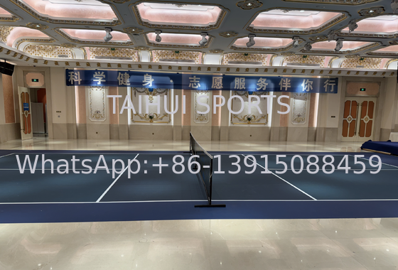 Podłogi sportowe z winylu grubość 2 mm/2,5 mm/3 mm podłogi pickleball podłogi pełne rolki wielofunkcyjne
