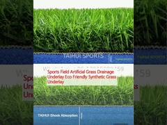 Powierzchnia drenażowa z sztucznej trawy, przyjazna dla środowiska, powierzchnia z sztucznej trawy