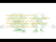 Uaktualnij swój system trawnikowy z wysokiej wydajności granulkami do napełniania TPE Preferowany wybór sztucznej trawy Światowy standard FIFA Dostarczający jakości i wartości Trwałość, bezpieczeństwo, niska gęstość