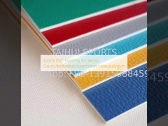 Sportowe podłogi PVC do kortów tenisowych/koszykówki/badmintona/siatkówki/siłowni