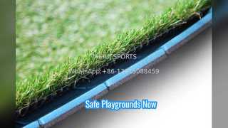 Blokujące podkładki amortyzujące dla bezpiecznych placów zabaw